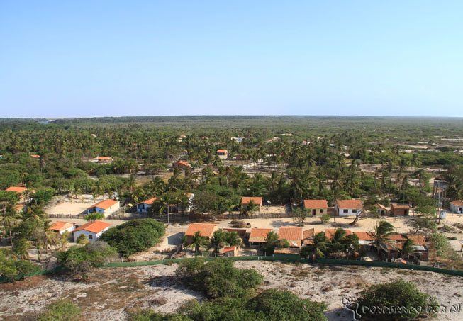 Vista Farol das Preguiças Maranhão