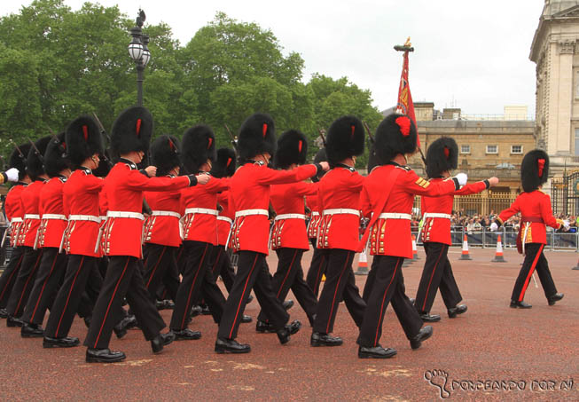 Troca da GUarda Palácio de Buckinham Londres