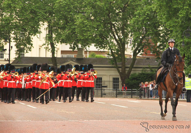 Troca da Guarda Beefeaters Palácio de Buckingham