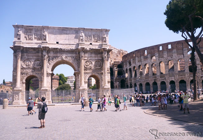 Coliseu e Forum Romano